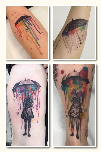 Тату парасолька у Києві