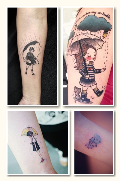 Історія символу парасолька тату