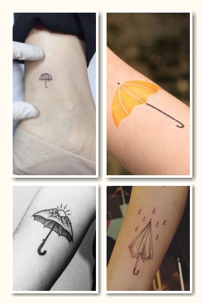 Пряме значення тату парасолька