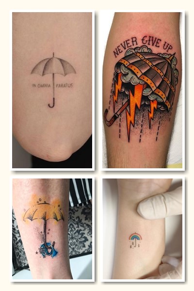 Тату парасолька символізм