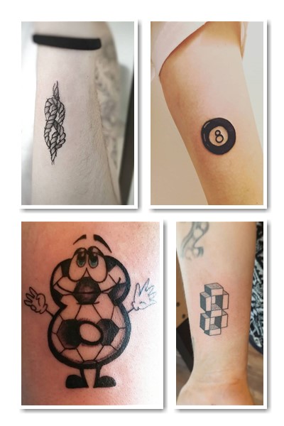 значення тату цифра 8