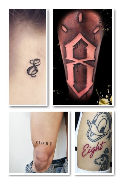 Варіанти малюнку Тату вісімка