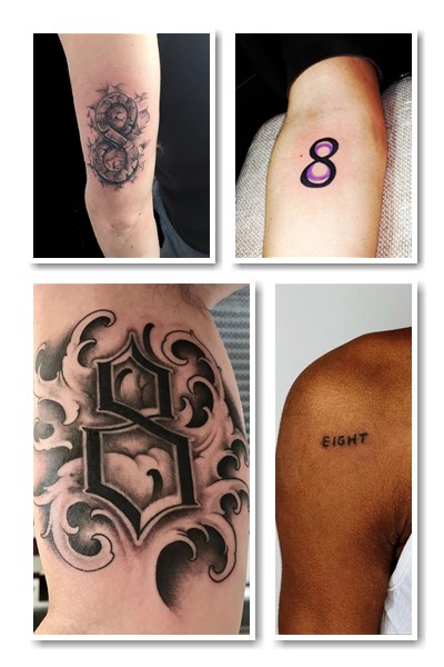 Татуювання вісімка у Києві