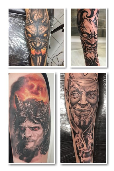 Історія символу тату чорт