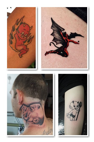 Значення тату чортеня 