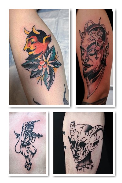 Де набивають татуювання чорт