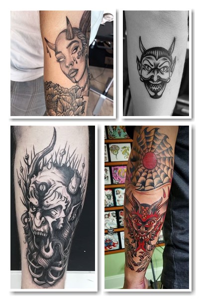 Зображення Сатани тату