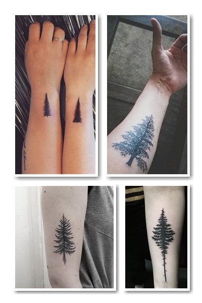 історія татуювання ялинка