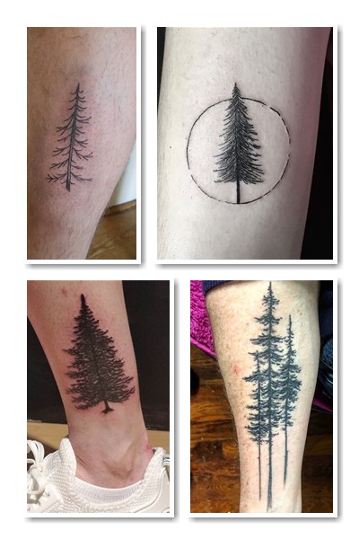 Тату ялинка що означає