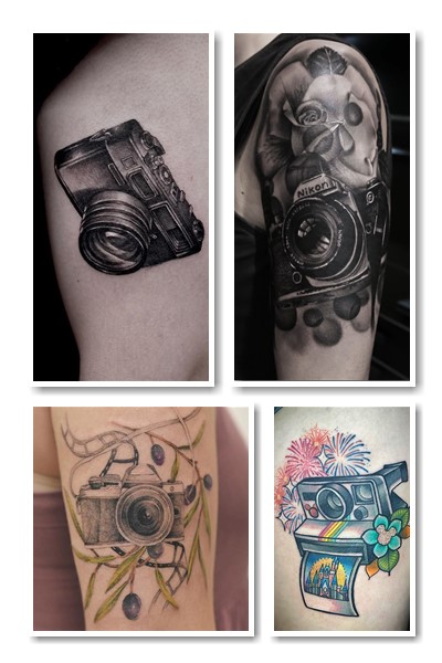 набити тату фотоапарат