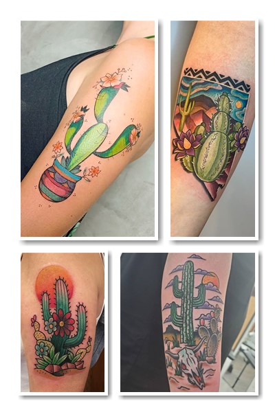 Тату кактус історія