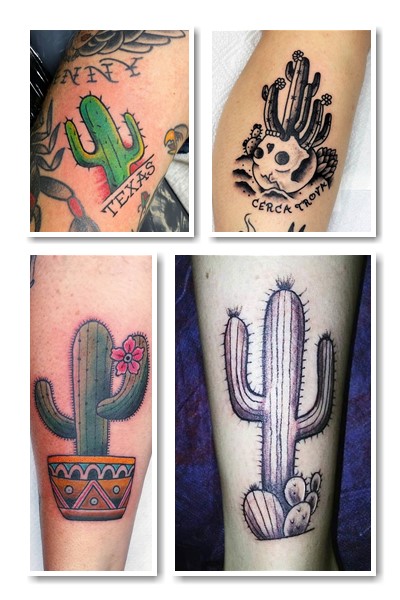 Кому підійде татуювання кактус