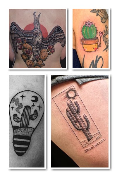 татуювання із зображенням кактуса