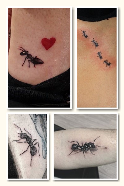 мурашка тату