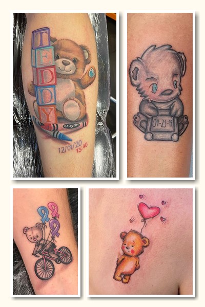 Тату ведмедик у Києві