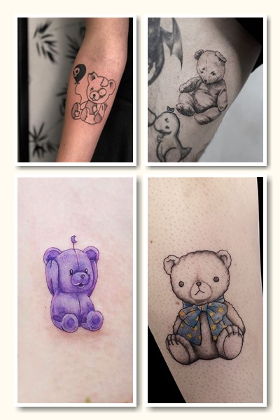 основні значення тату ведмедик