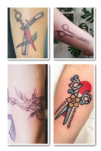Значення татуювання ножиці