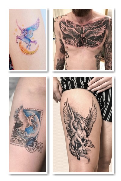 історія татуювання Пегас