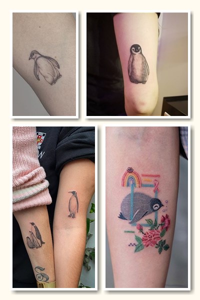 Татуювання з пінгвіном