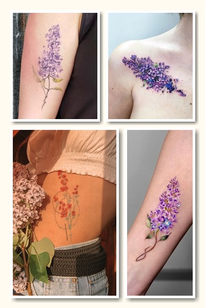 Тату бузок може служити талісманом