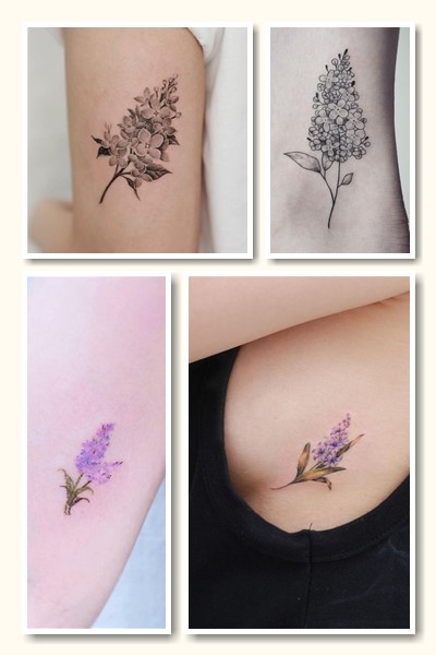 Що означає тату бузок на тілі