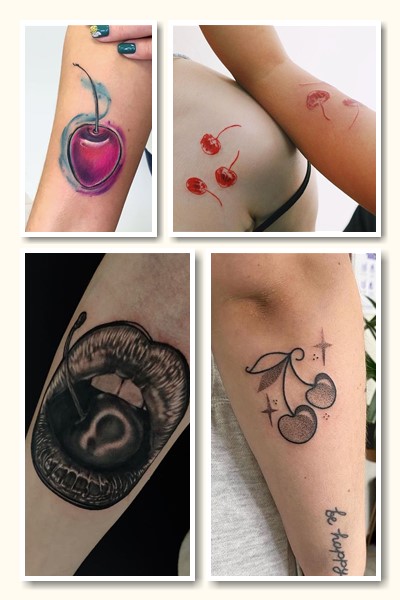 варіанти тату вишня