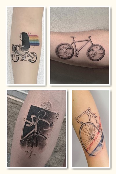 Значення татуювання велосипед
