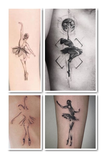 Що символізує тату балерина