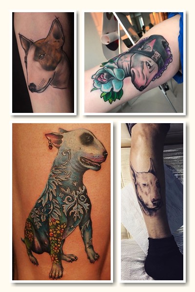 Тату бультер’єр – малюнок, що асоціюється з силою