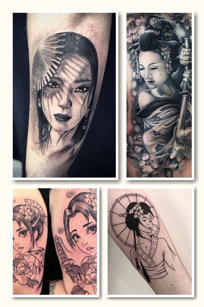 Тату гейша значення