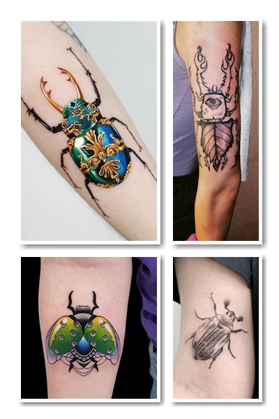 Що символізує татуювання жук