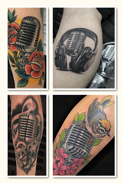 Хто набиває тату мікрофон