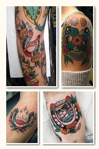 Варіанти малюнку Тату підкова