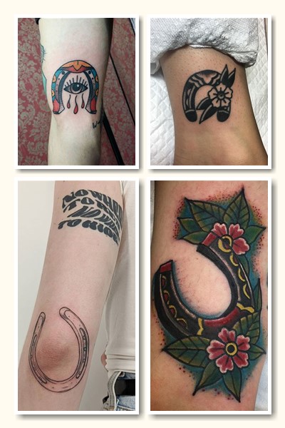 Тату підкова уособлює успіх