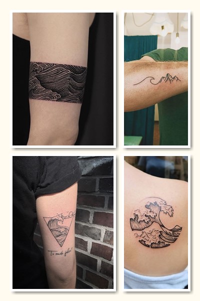 Історія татуювання хвиля
