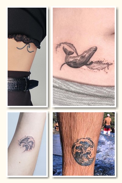 Основні значення тату хвиля