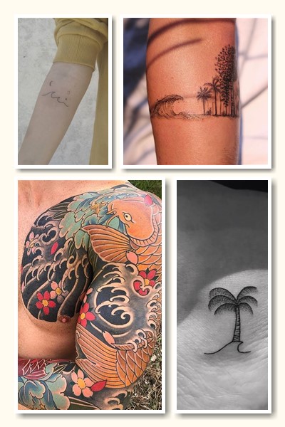 Популярний стиль для татуювань з хвилями