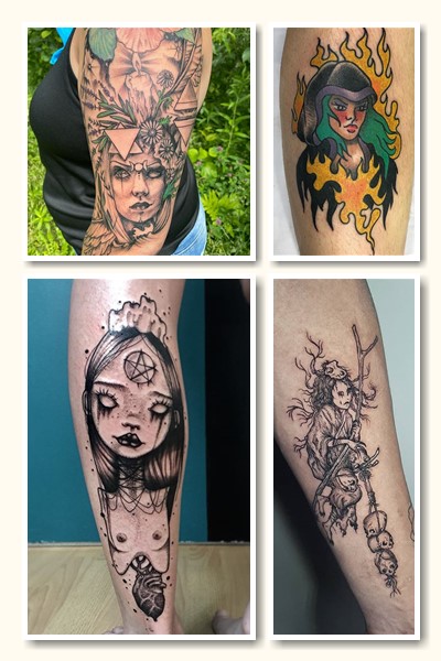 татуювання з відьмами