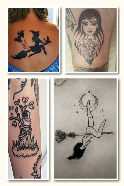тату відьма символізм