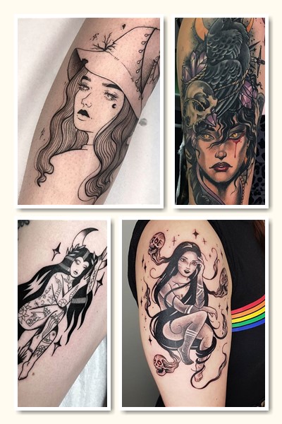 Тату відьма нагадує про те, що кожна жінка – трошечки чаклунка