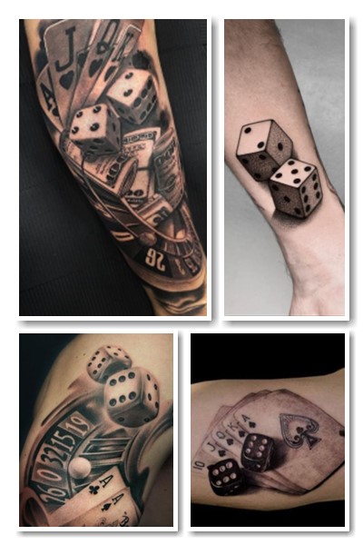 Значення татуювання гральні кості