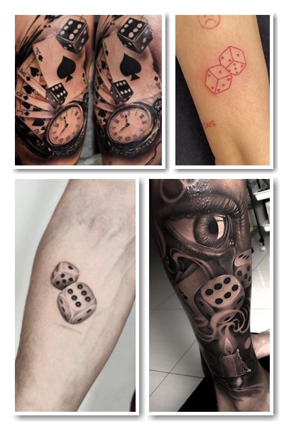 Гральні кості тату історія