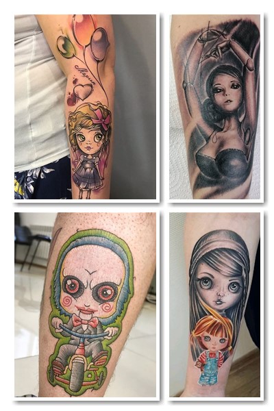 Що татуювання лялька говорить про людину