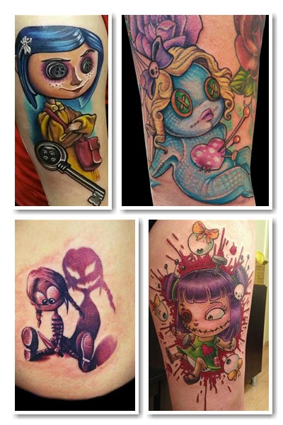 Де набивають тату лялька/ляльковод