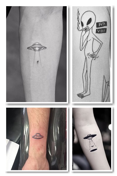 Тату інопланетянин символізм