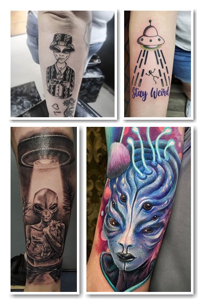 Історія символу тату нло