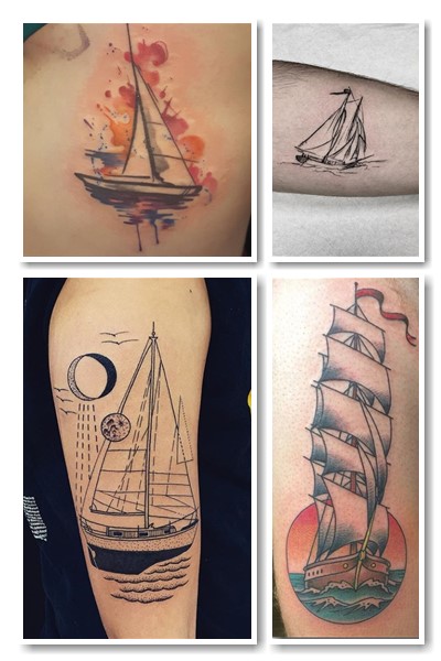 Що означає татуювання вітрильник