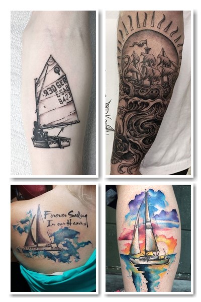 Де набивають тату вітрильник