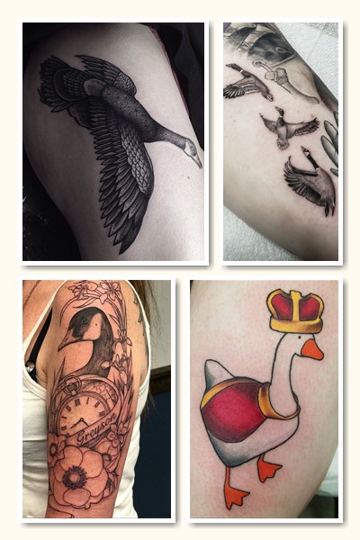 Що означає тату гусак