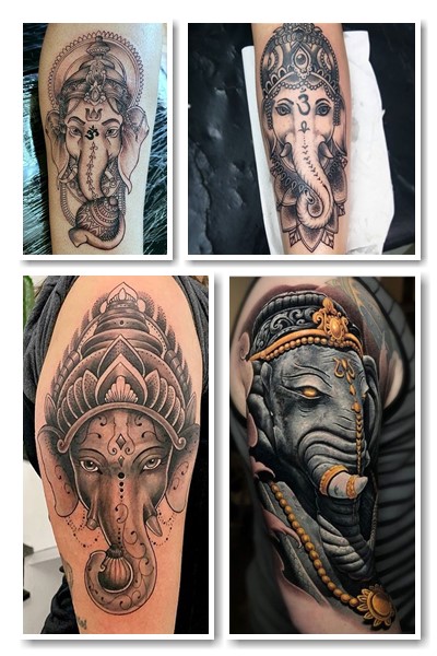 Ганеша тату роблять великим 